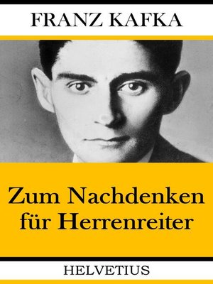 cover image of Zum Nachdenken für Herrenreiter